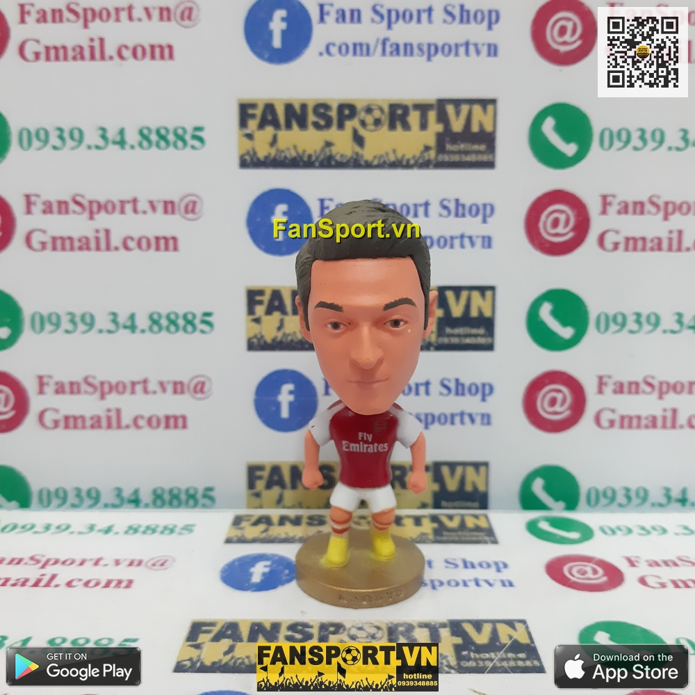 Tượng cầu thủ bóng đá Mesut Ozil Real Madrid Arsenal Germany 2010 2012 2014 2018 kodoto soccerwe prostars corinthian