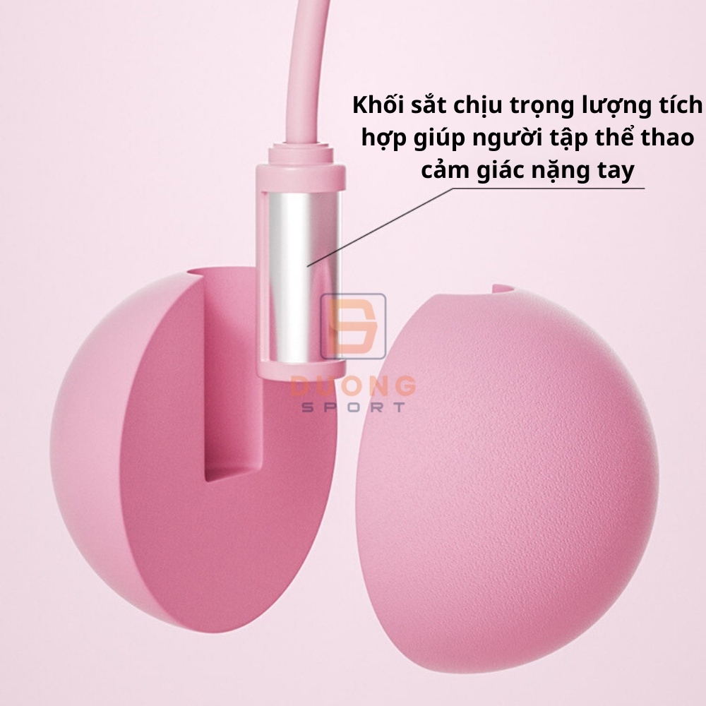 Dây Nhảy Không Dây DUONG SPORT Có Bóng To Hỗ Trợ Tập Gym, Nhảy Dây, Thể Dục Giảm Cân Tại Nhà PK0059