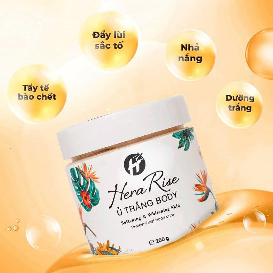 Kem dưỡng thể Dưỡng trắng da body Hera Rise toàn thân kích trắng nâng tone SPF50+