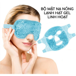 Bộ mặt nạ gel nóng lạnh an toàn cho da, giảm bọng mắt, quầng thâm, cân bằng sắc tố da, giảm mệt mỏi
