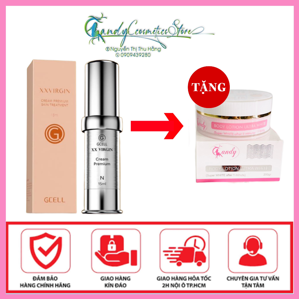 𝐊𝐞𝐦 𝐋𝐚̀𝐦 𝐇𝐨̂̀𝐧𝐠 𝐍𝐡𝐮̃ 𝐇𝐨𝐚 𝐯𝐚̀ 𝐂𝐨̂ 𝐁𝐞́ 𝐗𝐱𝐯𝐢𝐫𝐠𝐢𝐧 𝐆𝐜𝐞𝐥𝐥 𝟓𝐦𝐥, 𝟏𝟓𝐦𝐥