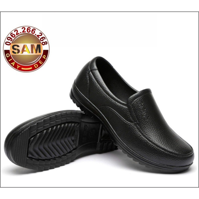 Giày cao su đi mưa đế đúc siêu bền chống trơn trượt