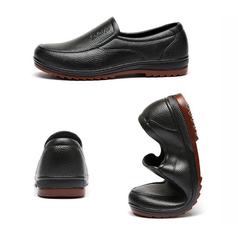 Giày cao su đi mưa đế đúc siêu bền chống trơn trượt