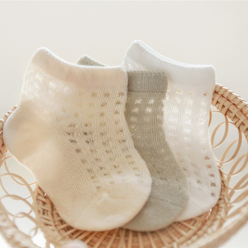 Set 4 đôi tất lưới Nemo, tất hè cho bé 0-12 tháng