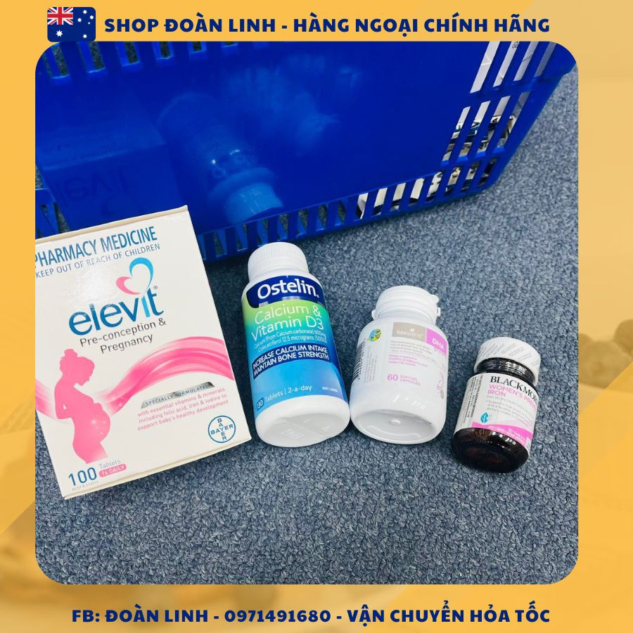 Vitamin Bổ Sung Sắt Cho Bầu Blackmore Úc - Blackmore Pregnacy Iron 30 Viên