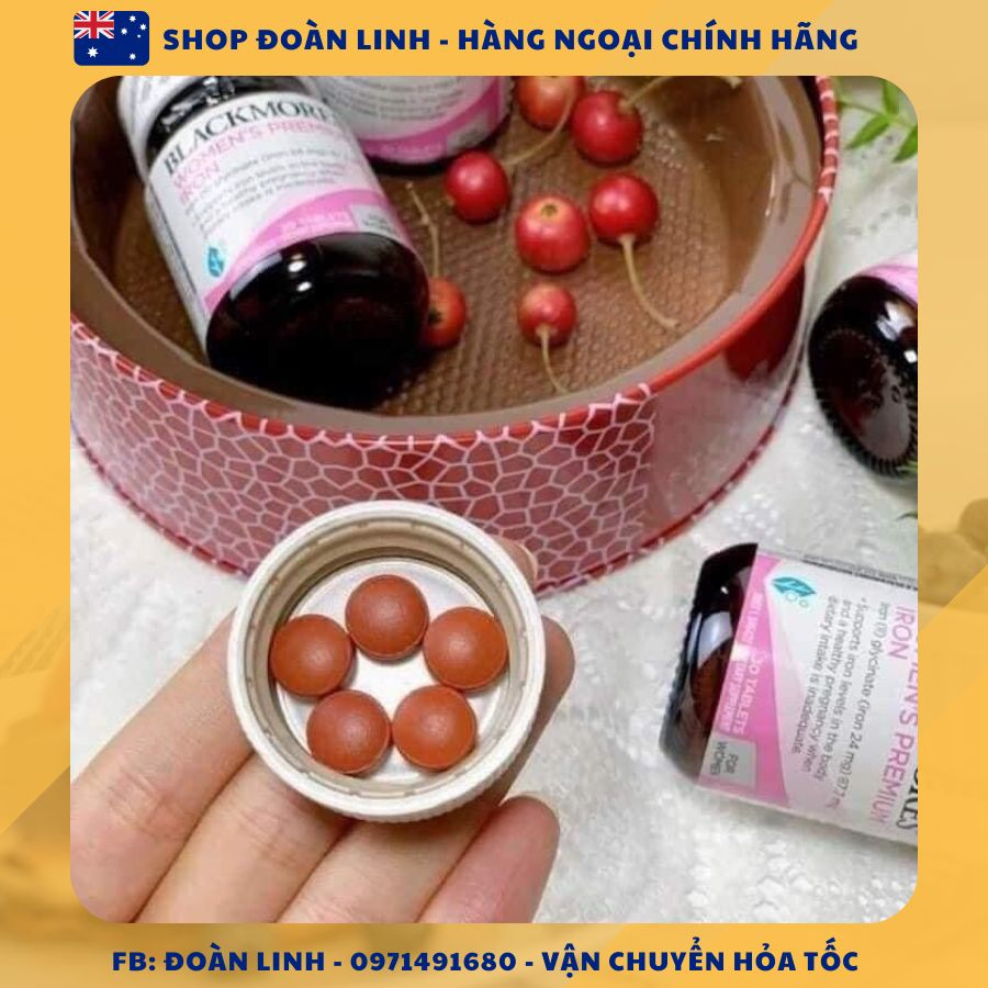 Vitamin Bổ Sung Sắt Cho Bầu Blackmore Úc - Blackmore Pregnacy Iron 30 Viên