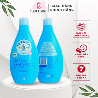 Sữa tắm gội Penaten Đức chống cảm cho bé 2in1 400ml