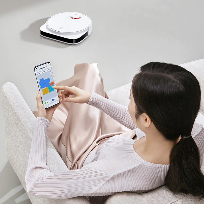 Robot hút bụi lau nhà tự giặt khăn lau Xiaomi Mijia Pro