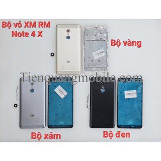 Bộ vỏ Xiaomi Redmi Note 4X (Gồm vỏ, xương, kính cam, nút bấm)
