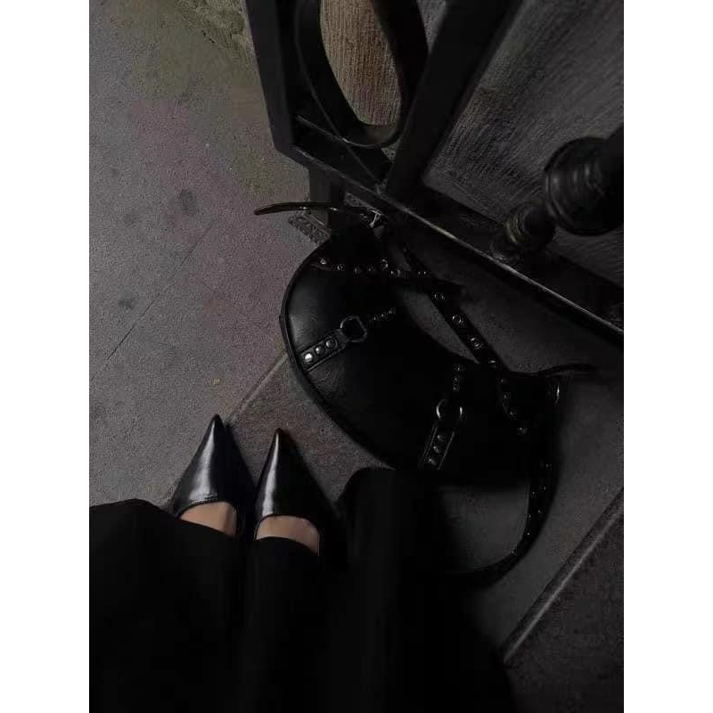 Giày BỆT/CAO GÓT mũi nhọn hàng QC mẫu mới 2023