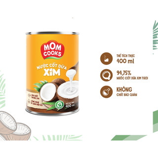 Cốt Dừa Hũ 400ml - Cốt dừa Cocoxim- Nguyên Liệu Nấu Chè -Kho Pha Chế Đà Nẵng