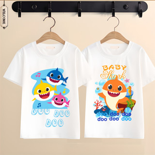 [ ĐỦ SIZE ÁO GIA ĐÌNH ] Áo Thun Baby Shark Cho Bé Trai Bé Gái Siêu Hot
