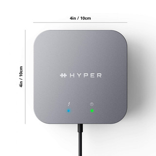 HUB DI ĐỘNG ĐA CỔNG HYPER – HYPERDRIVE THUNDERBOLT 3 DOCK – HDTB3TD