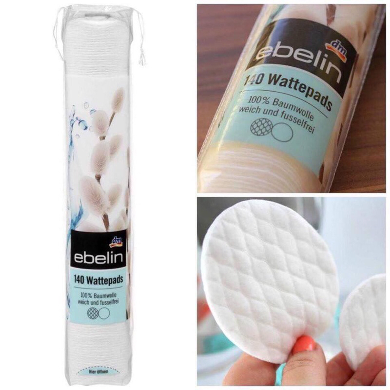 Bông Tẩy Trang Ebelin nhập khẩu Đức