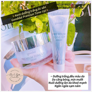 Kem Ốc Sên Goodal premium snail tone up cream Hàn Quốc  mẫu mới 2020 (Lớn)