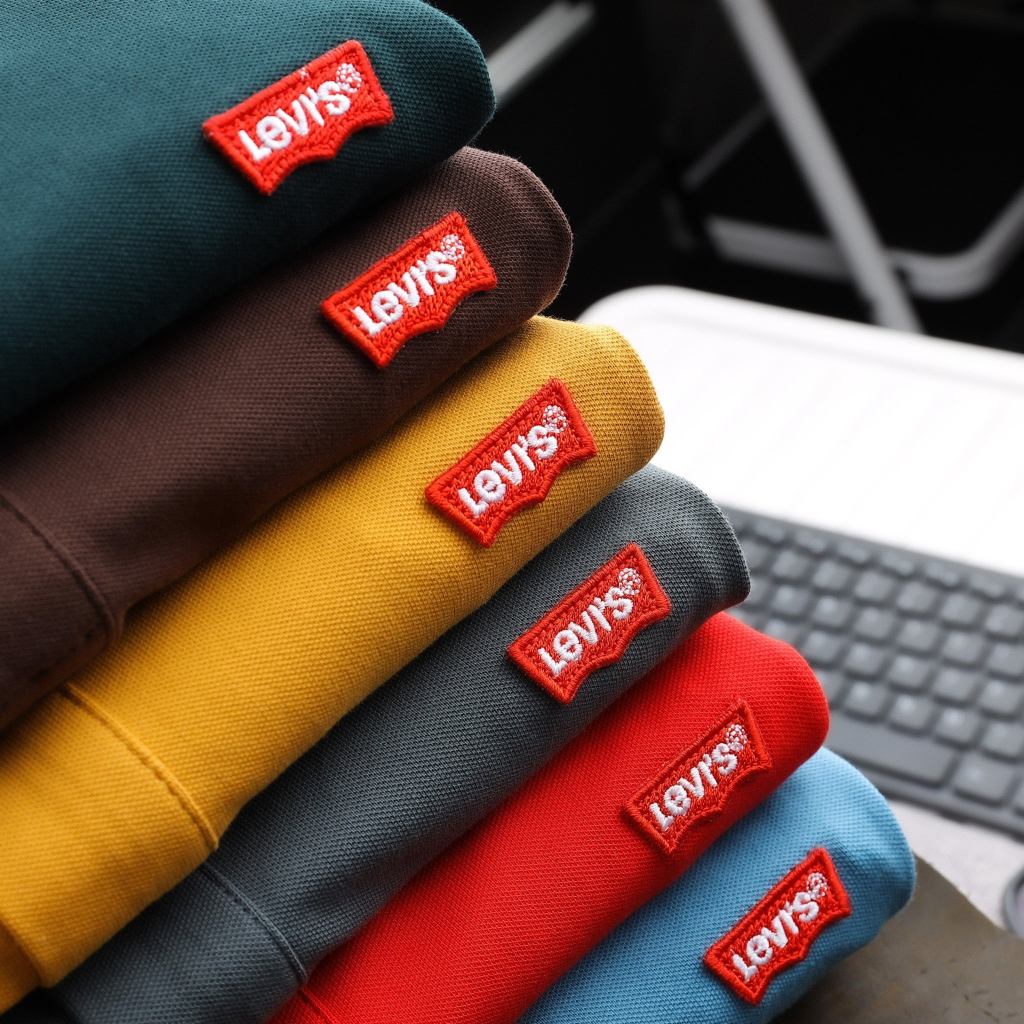 Áo Polo LV basic chất cá sấu ngoại nhập cotton 100% 4 chiều Logo thêu nét tinh xảo hàng xuất khẩu cao cấp