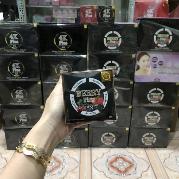 Kem face 4K BERRY PLUS MẪU MỚI NHẤT