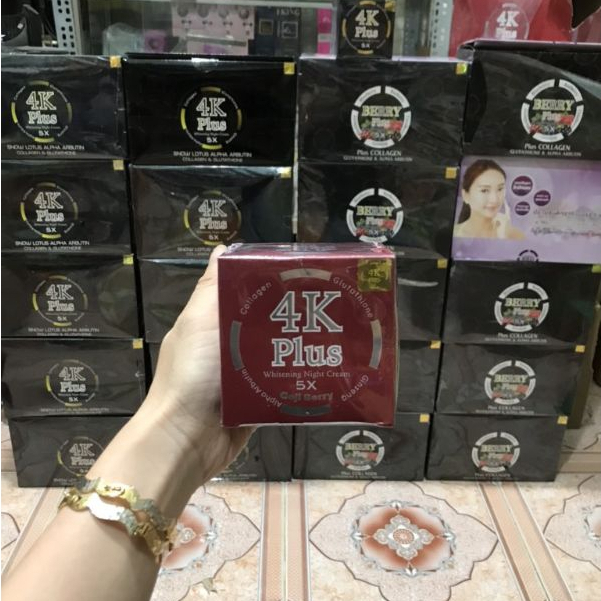 Kem face 4K BERRY PLUS MẪU MỚI NHẤT