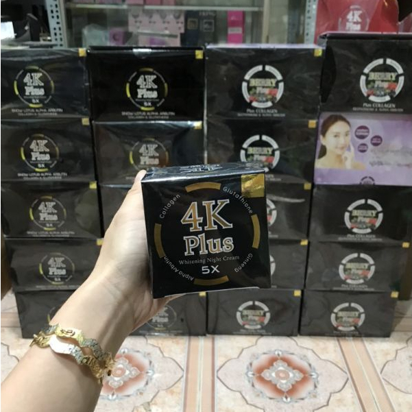 Kem face 4K BERRY PLUS MẪU MỚI NHẤT