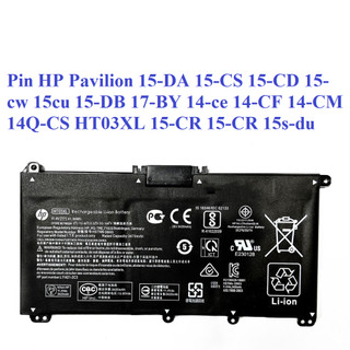 Pin hp pavilion 15-da 15-cs 15-cd 15-cw 15cu 15-db 17-by 14-ce 14-cf 14-cm 14q-cs ht03xl 15-cr 15-cr 15s-du