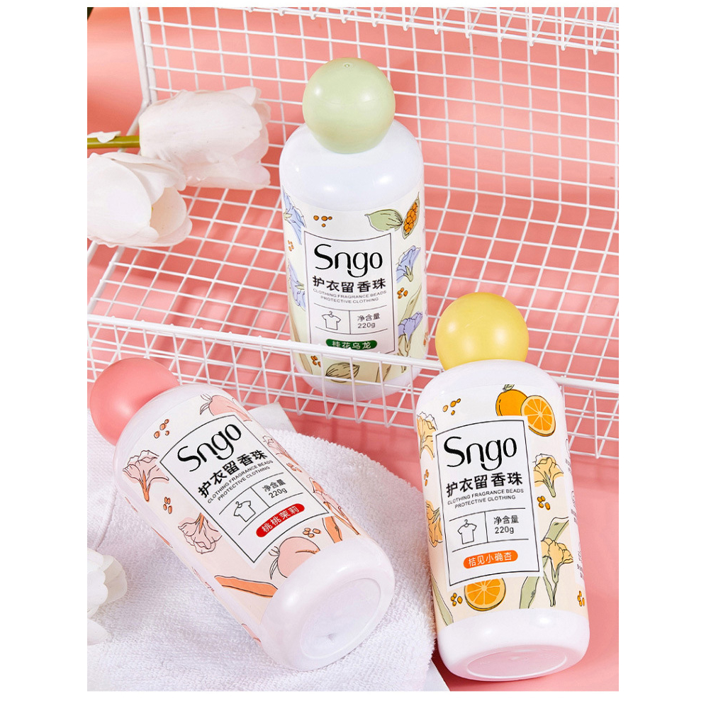 Hạt Thơm Giặt Quần Áo Sngo 220gr