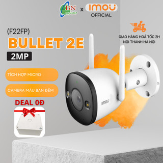 Camera wifi ngoài trời IPC F22FP 2MP Imou có màu ban đêm, tích hợp micro, bảo hành 24 tháng