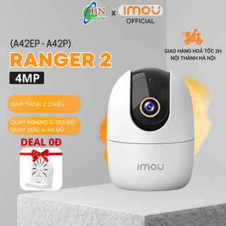 Camera Wifi A42P-L-V3 Imou 4MP quay quét thông minh 360 độ chính hãng bảo hành 24 tháng