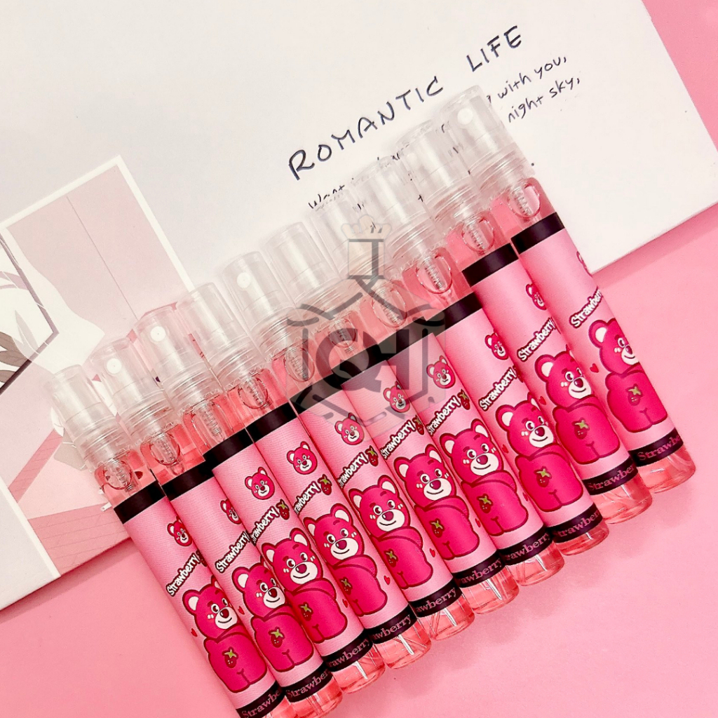 Nước hoa body mist gấu dâu 2023 ngẫu nhiên mùi kẹo ngọt 10ml