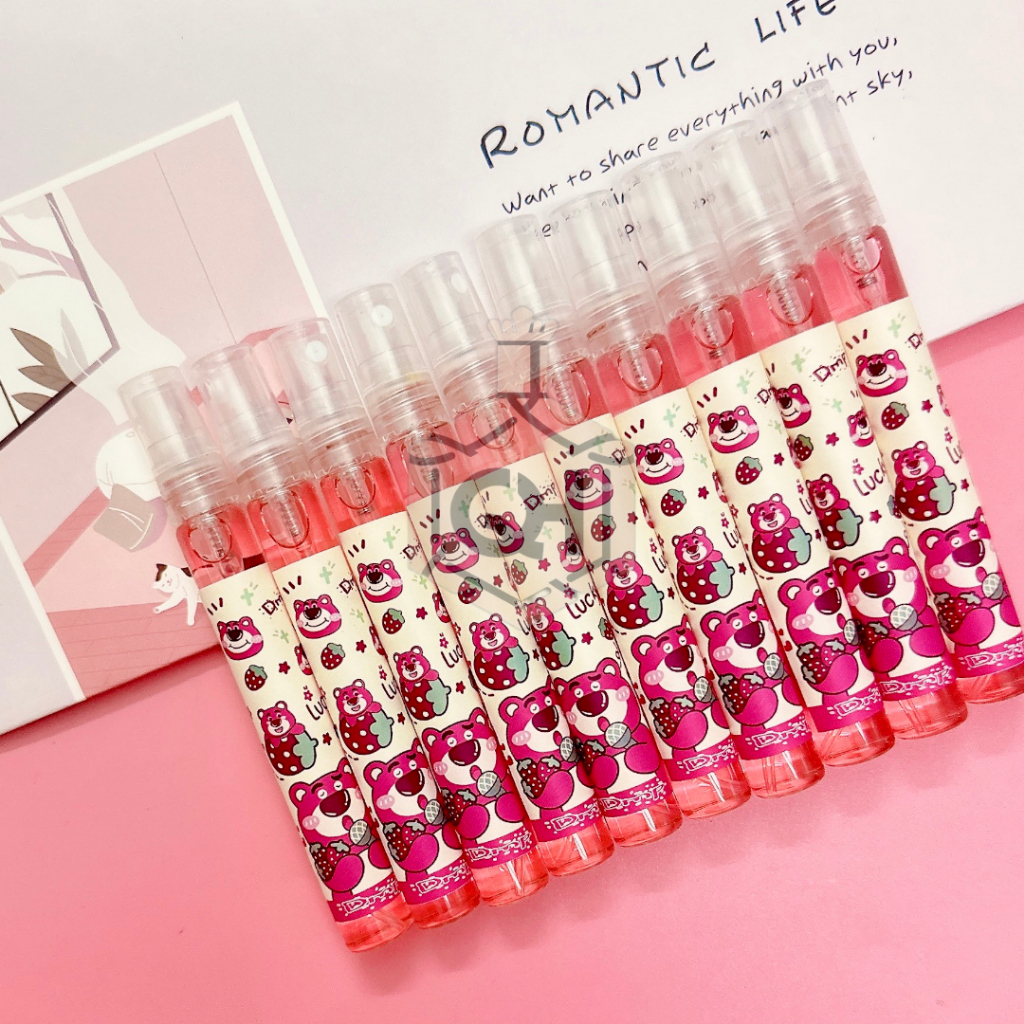 Nước hoa body mist gấu dâu 2023 ngẫu nhiên mùi kẹo ngọt 10ml