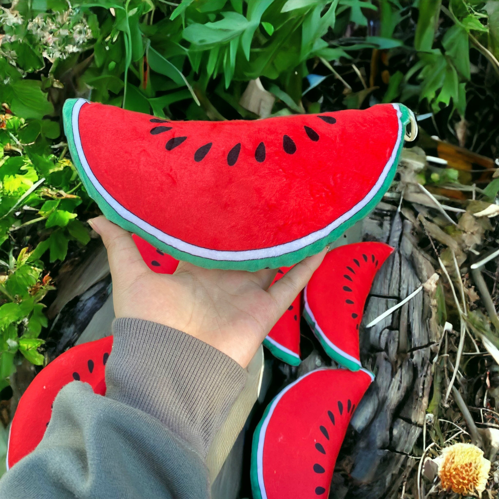 Gấu Bông Hình Dưa Hấu Siêu Cưng Phù Hợp Làm Đồ Chơi Cho Các Bé Sơ Sinh