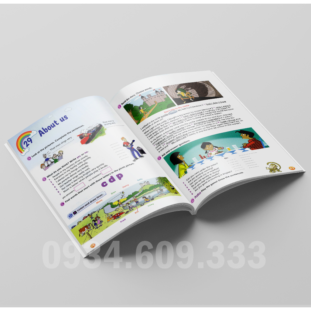 Cambridge English Fun for Movers in màu đẹp + MP3