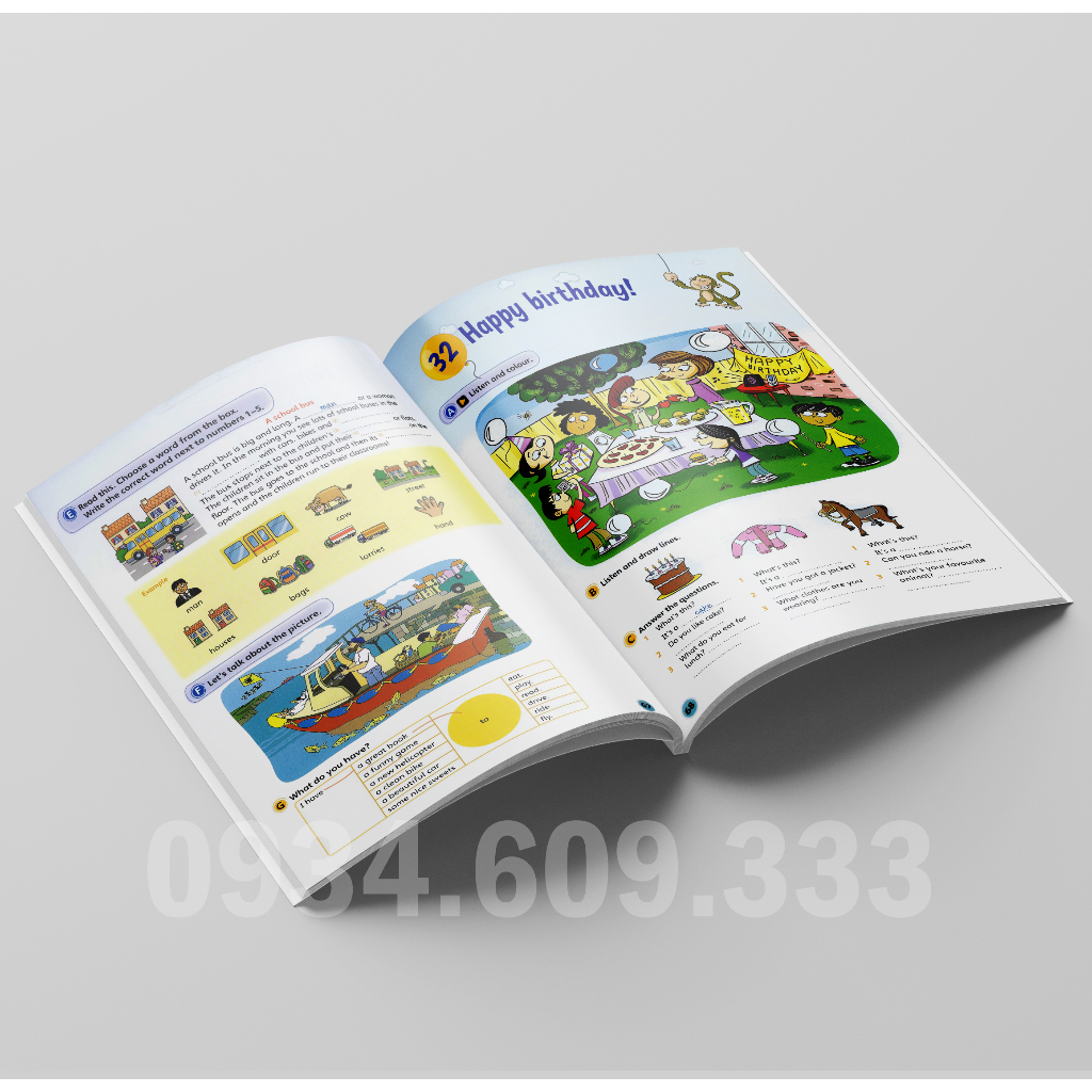 Cambridge English Fun for Starters in màu đẹp + MP3