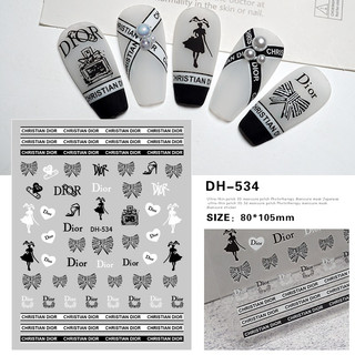 STICKER DÁN MÓNG THƯƠNG HIỆU HÓT 2023