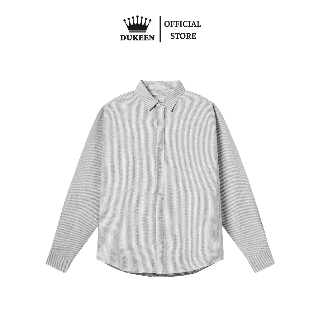 Áo Sơ Mi Nam Nữ Dài Tay Form Rộng Unisex. Sơ Mi Kẻ Sọc Dài Tay Basic SM028