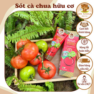 Sốt cà chua hữu cơ bio junior cho bé 8m+