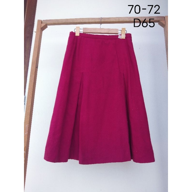 Chân váy dạ dài 2hand vintage