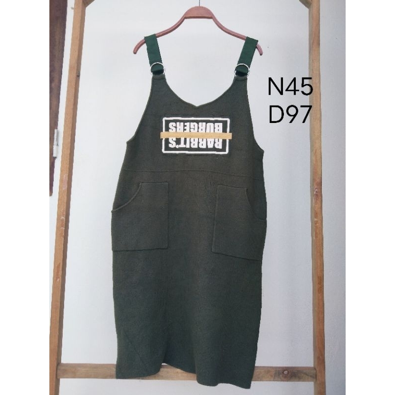 Váy len, yếm len 2hand vintage