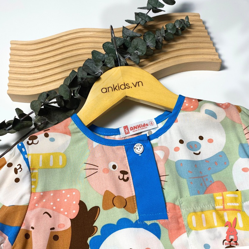 Đồ bộ tole bé trai, tay dài quần dài, size 8-40kg