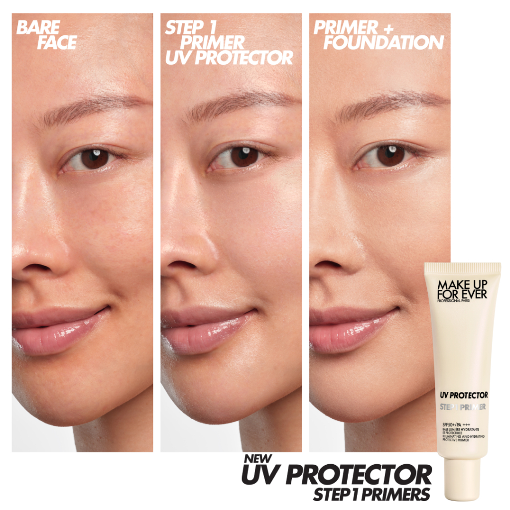 [Mới 2023] Kem lót chống nắng tạo hiệu ứng rạng rỡ và cấp ẩm cho da UV PROTECTOR STEP 1 PRIMER SPF 50+/PA +++