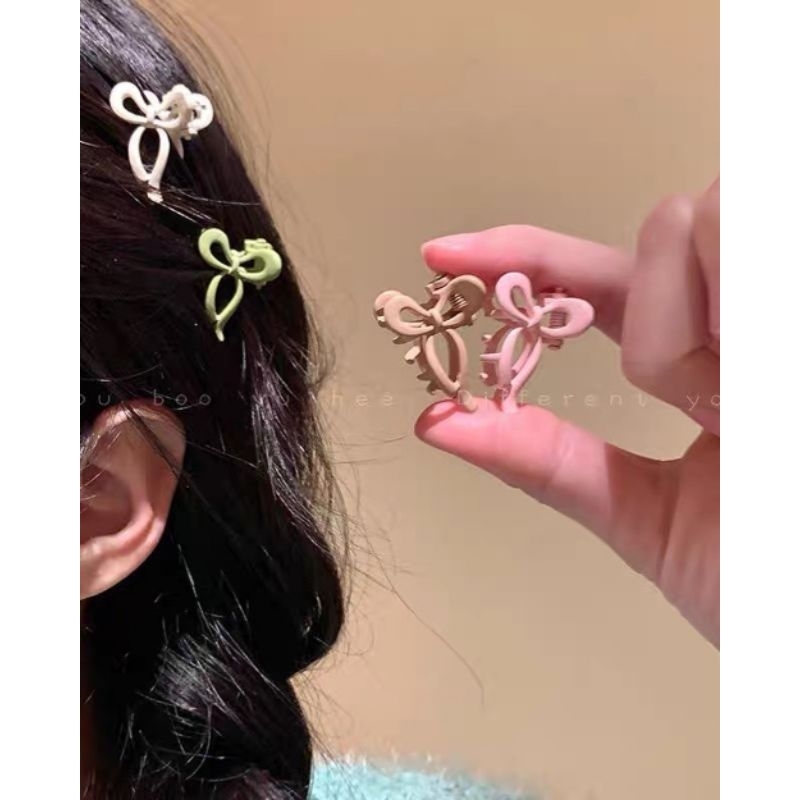 Set 2 Chiếc Kẹp Tóc Nơ Nhỏ Mini Dễ Thương - KEP1606 - BCorner
