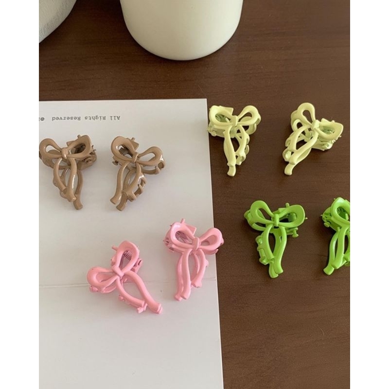 Set 2 Chiếc Kẹp Tóc Nơ Nhỏ Mini Dễ Thương - KEP1606 - BCorner