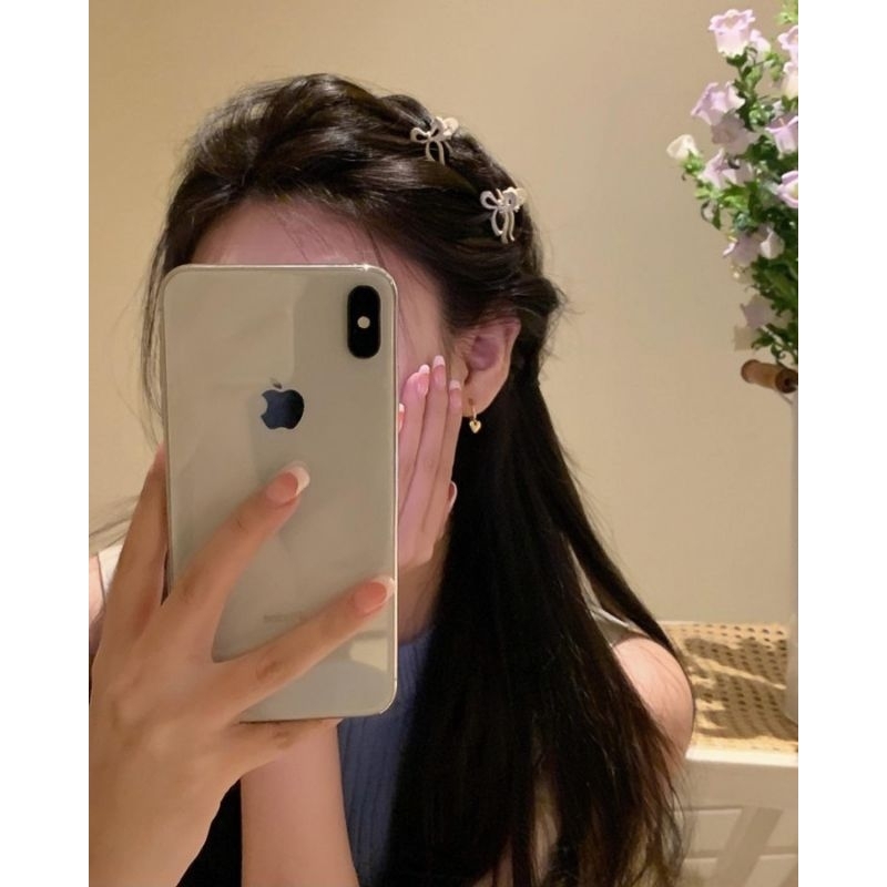 Set 2 Chiếc Kẹp Tóc Nơ Nhỏ Mini Dễ Thương - KEP1606 - BCorner