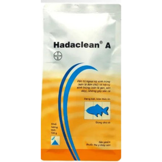 Hadaclean xổ kí sinh trùng cho cá.