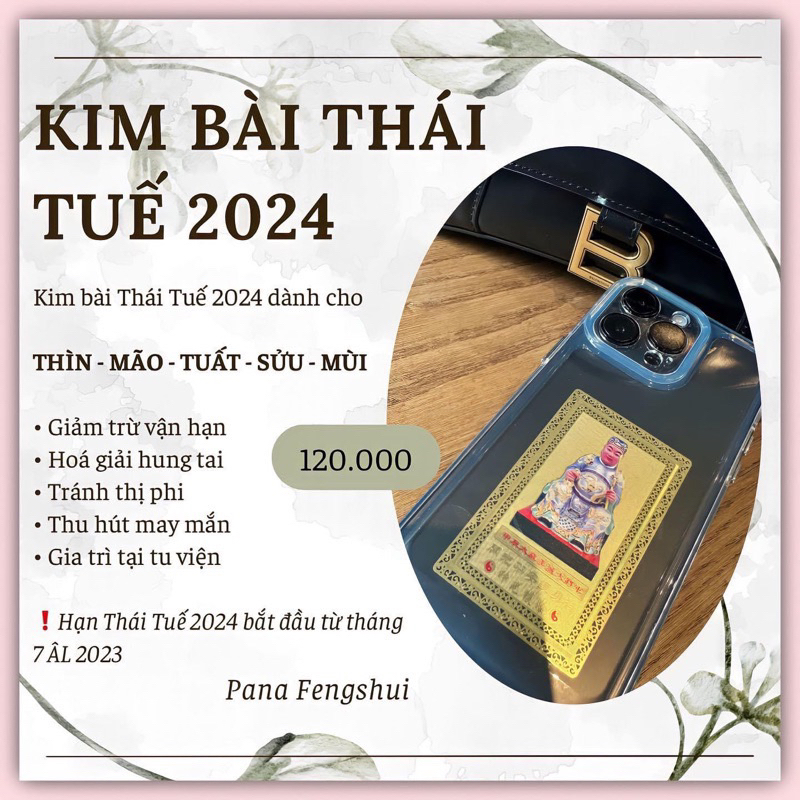 Kim Bài Thái Tuế 2024