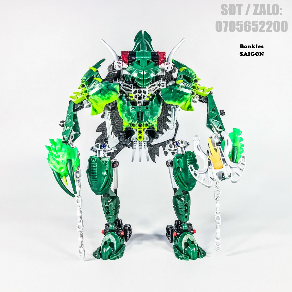 Đồ Chơi Mô Hình Vintage lắp ráp LEGO Bionicle Titan 8940 Karzahni (No Matorans and Trap) Chính Hãng Đan Mạch (2007)