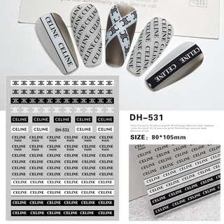 STICKER DÁN MÓNG THƯƠNG HIỆU HÓT 2023