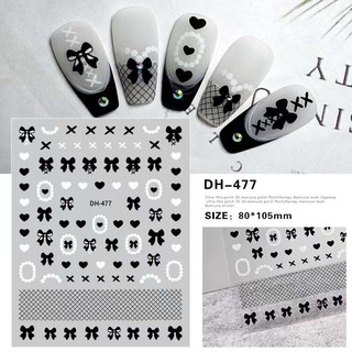 Sticker & Decal dán móng tay nơ