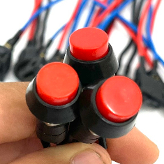 Công Tắc Vuông Tròn On-Off / 3 Chế Độ Các Loại Siêu Nhạy Kèm Dây Sẵn