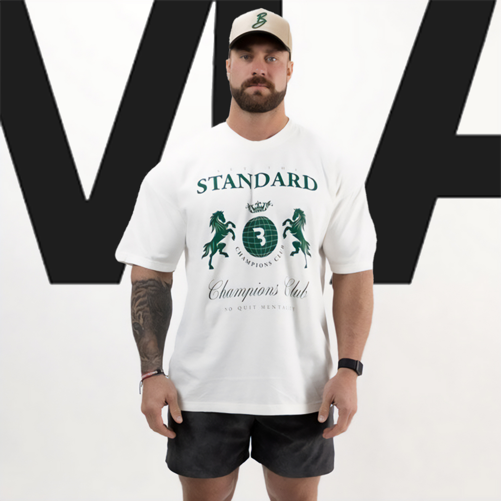 Áo Thun CBUM Oversized Nam Thể Thao Cá Tính