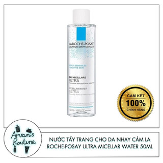 [CHÍNH HÃNG] NƯỚC TẨY TRANG CHO DA NHẠY CẢM LA ROCHE-POSAY ULTRA MICELLAR WATER 50ML